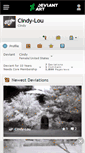 Mobile Screenshot of cindy-lou.deviantart.com