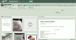 Desktop Screenshot of krizzy-sama.deviantart.com