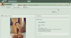 Desktop Screenshot of cherrybubble7.deviantart.com