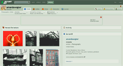 Desktop Screenshot of amandawegner.deviantart.com