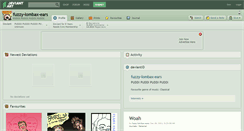 Desktop Screenshot of fuzzy-lombax-ears.deviantart.com