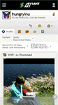 Mobile Screenshot of hungryinu.deviantart.com