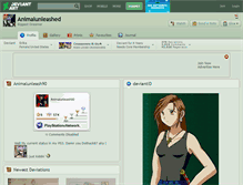 Tablet Screenshot of animalunleashed.deviantart.com