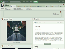 Tablet Screenshot of bijouu.deviantart.com