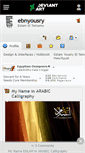 Mobile Screenshot of ebnyousry.deviantart.com