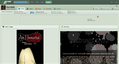 Desktop Screenshot of myrretah.deviantart.com