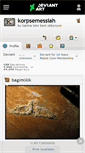 Mobile Screenshot of korpsemessiah.deviantart.com