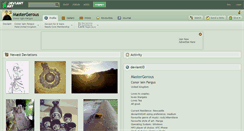 Desktop Screenshot of mastergerous.deviantart.com