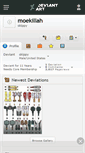 Mobile Screenshot of moekillah.deviantart.com