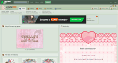 Desktop Screenshot of cyrelle.deviantart.com