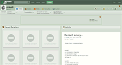 Desktop Screenshot of crokett.deviantart.com