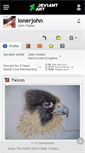 Mobile Screenshot of lonerjohn.deviantart.com