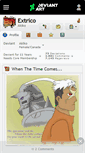 Mobile Screenshot of extrico.deviantart.com