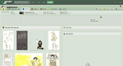 Desktop Screenshot of leightonton.deviantart.com