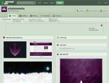 Tablet Screenshot of ooodexonooo.deviantart.com