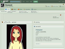 Tablet Screenshot of firemaker.deviantart.com