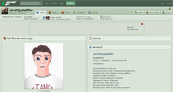 Desktop Screenshot of jewshqualadifier.deviantart.com