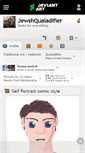 Mobile Screenshot of jewshqualadifier.deviantart.com