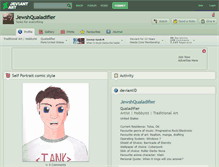 Tablet Screenshot of jewshqualadifier.deviantart.com