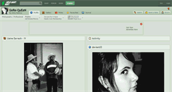 Desktop Screenshot of gore-queen.deviantart.com