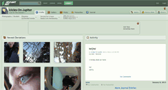 Desktop Screenshot of icicles-on-jupiter.deviantart.com