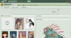 Desktop Screenshot of chennycurtis.deviantart.com