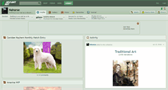 Desktop Screenshot of nahorse.deviantart.com