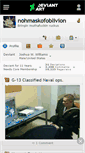 Mobile Screenshot of nohmaskofoblivion.deviantart.com