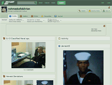 Tablet Screenshot of nohmaskofoblivion.deviantart.com