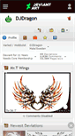 Mobile Screenshot of djdragon.deviantart.com