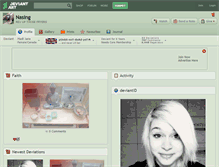 Tablet Screenshot of nasing.deviantart.com