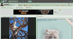 Desktop Screenshot of lauraest.deviantart.com