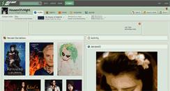 Desktop Screenshot of housexofxnight.deviantart.com