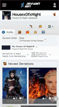 Mobile Screenshot of housexofxnight.deviantart.com