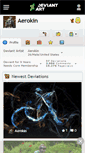 Mobile Screenshot of aerokin.deviantart.com
