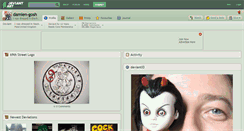 Desktop Screenshot of damien-gosh.deviantart.com