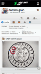Mobile Screenshot of damien-gosh.deviantart.com
