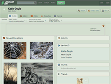 Tablet Screenshot of katie-doyle.deviantart.com