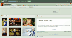 Desktop Screenshot of cosplayshots.deviantart.com