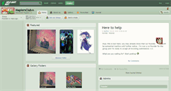 Desktop Screenshot of maplersclub.deviantart.com