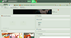 Desktop Screenshot of akzorx.deviantart.com