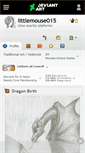 Mobile Screenshot of littlemouse015.deviantart.com