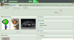 Desktop Screenshot of alfredfer.deviantart.com