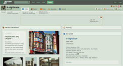 Desktop Screenshot of lk-nightshade.deviantart.com