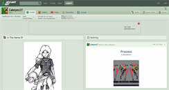 Desktop Screenshot of cateyes27.deviantart.com