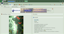 Desktop Screenshot of katrueblu.deviantart.com