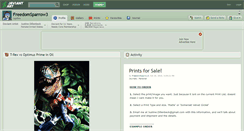 Desktop Screenshot of freedomsparrow3.deviantart.com