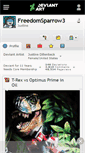 Mobile Screenshot of freedomsparrow3.deviantart.com