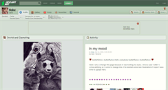 Desktop Screenshot of noke.deviantart.com