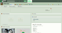 Desktop Screenshot of mora-kaka.deviantart.com